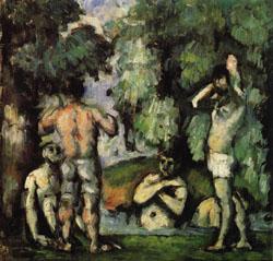 Paul Cezanne Five Bathers Germany oil painting art